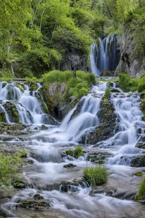 Framed Print : Roughlock Falls in Spearfish Canyon in the Black Hills National Forest, South Dakota, USA Framed Print : Roughlock Falls in Spearfish Canyon in the Black Hills National Forest, South Dakota, USA