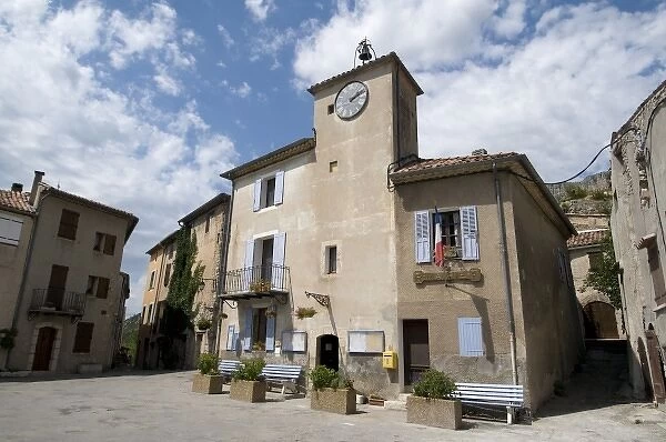 Rougon Town Hall, Gorges du Verdon, Provence, France