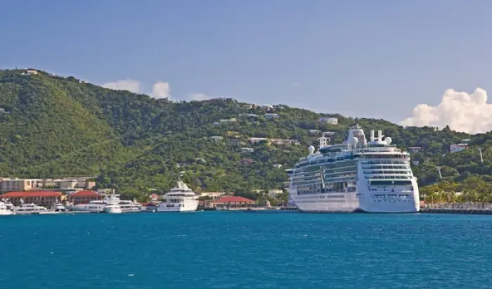 Framed Print : Royal Caribbean Cruise Line at Hull Bay St. Thomas Framed Print : Royal Caribbean Cruise Line at Hull Bay St. Thomas