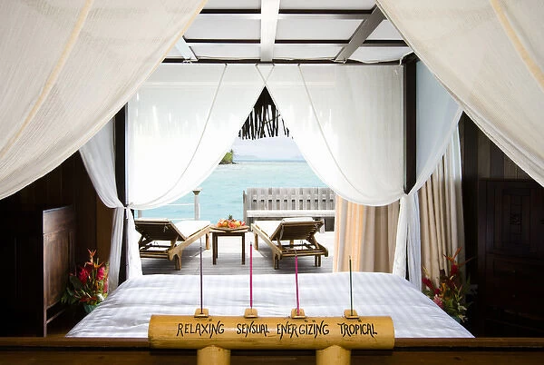 Royale honeymoon over-the-water suite at Bora Bora Nui Resort. PR