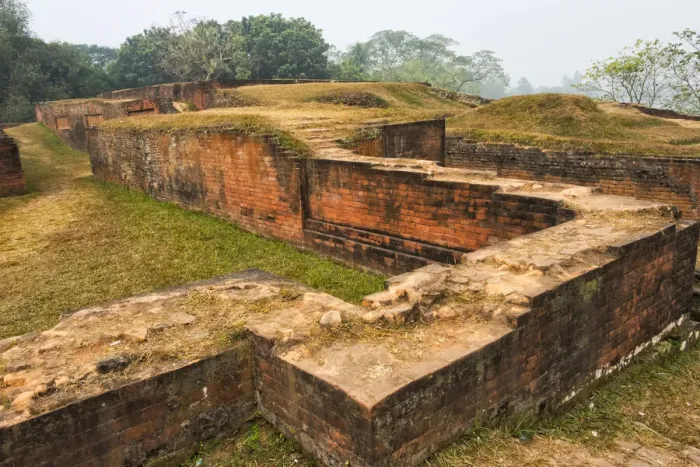 Framed Print : Ruins of Govinda Bhita, Mahasthangarh, one of the earliest urban archaeological sites in Framed Print : Ruins of Govinda Bhita, Mahasthangarh, one of the earliest urban archaeological sites in
