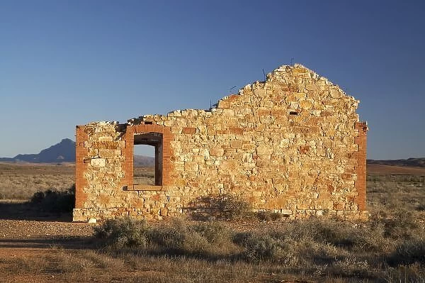 Ruins near Wilpena Pound, Flinders Ranges, South Australia, Australia