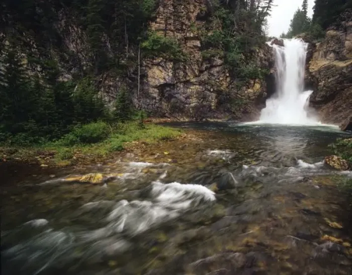 Framed Print : Running Eagle Falls Framed Print : Running Eagle Falls