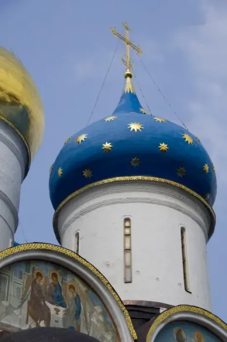 Framed Print : Russia, Golden Ring (aka Zolotoe Koltso), Sergiyev Posad (aka Sergiev), formerly Zagorsk
