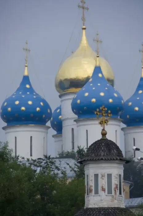Framed Print : Russia, Golden Ring (aka Zolotoe Koltso), Sergiyev Posad (aka Sergiev), formerly Zagorsk