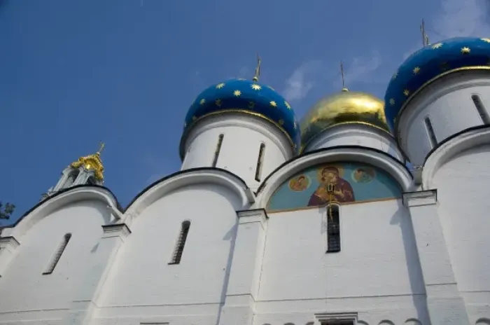 Framed Print : Russia, Golden Ring (aka Zolotoe Koltso), Sergiyev Posad (aka Sergiev), formerly Zagorsk