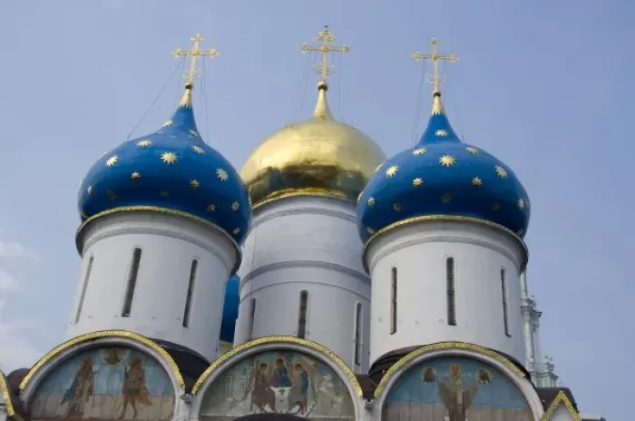 Framed Print : Russia, Golden Ring (aka Zolotoe Koltso), Sergiyev Posad (aka Sergiev), formerly Zagorsk