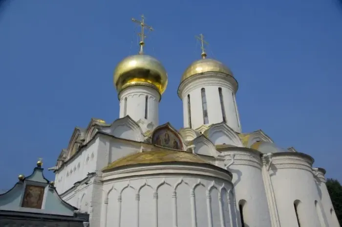 Framed Print : Russia, Golden Ring (aka Zolotoe Koltso), Sergiyev Posad (aka Sergiev), formerly Zagorsk
