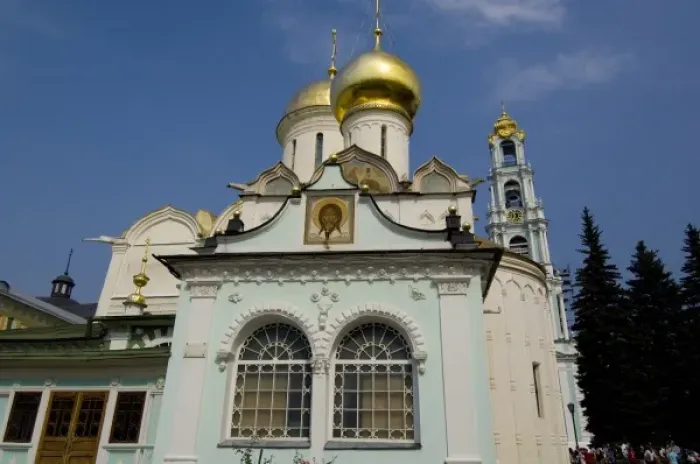 Framed Print : Russia, Golden Ring (aka Zolotoe Koltso), Sergiyev Posad (aka Sergiev), formerly Zagorsk