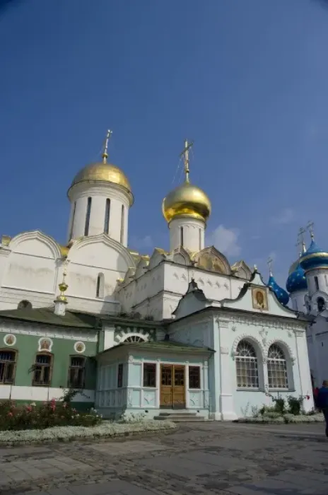 Framed Print : Russia, Golden Ring (aka Zolotoe Koltso), Sergiyev Posad (aka Sergiev), formerly Zagorsk
