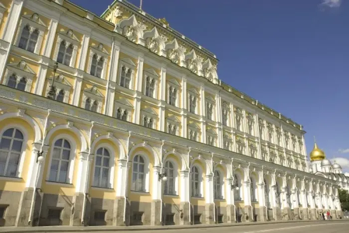 Framed Print : Russia. Moscow. Kremlin. Great Kremlin Palace