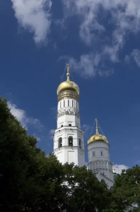 Framed Print : Russia, Moscow, The Kremlin. Ivan the Great Bell Tower