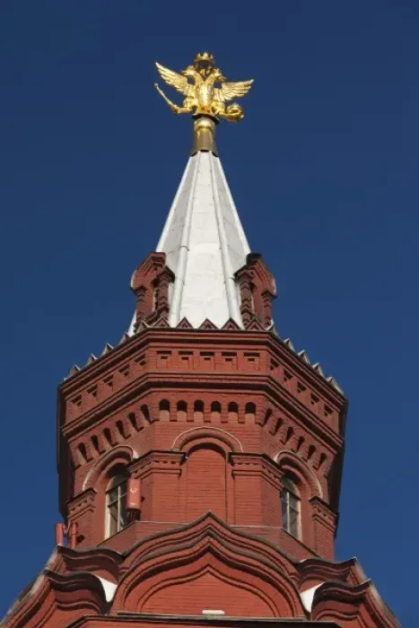 Framed Print : Russia, Moscow Oblast, Moscow, Red Square, tower of the State History Museum Framed Print : Russia, Moscow Oblast, Moscow, Red Square, tower of the State History Museum