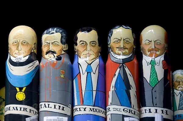 Russia, Russian stacking matryoshka dolls