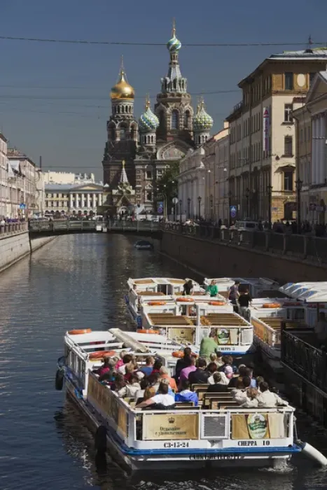 Framed Print : Russia, Saint Petersburg, Center, Church of the Saviour of Spilled Blood on Griboedov Canal