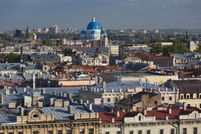 Framed Print : Russia, Saint Petersburg, Center, elevated city view from St. Isaac Cathedral Framed Print : Russia, Saint Petersburg, Center, elevated city view from St. Isaac Cathedral