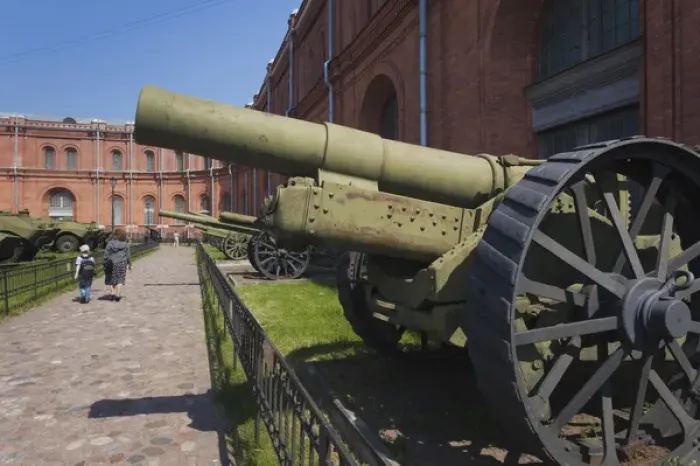 Framed Print : Russia, Saint Petersburg, Kronverksky Island, Artillery Museum, exterior, cannon Framed Print : Russia, Saint Petersburg, Kronverksky Island, Artillery Museum, exterior, cannon