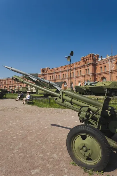 Framed Print : Russia, Saint Petersburg, Kronverksky Island, Artillery Museum, exterior, cannon Framed Print : Russia, Saint Petersburg, Kronverksky Island, Artillery Museum, exterior, cannon