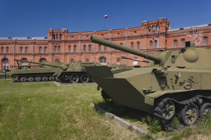 Framed Print : Russia, Saint Petersburg, Kronverksky Island, Artillery Museum, exterior, tanks Framed Print : Russia, Saint Petersburg, Kronverksky Island, Artillery Museum, exterior, tanks