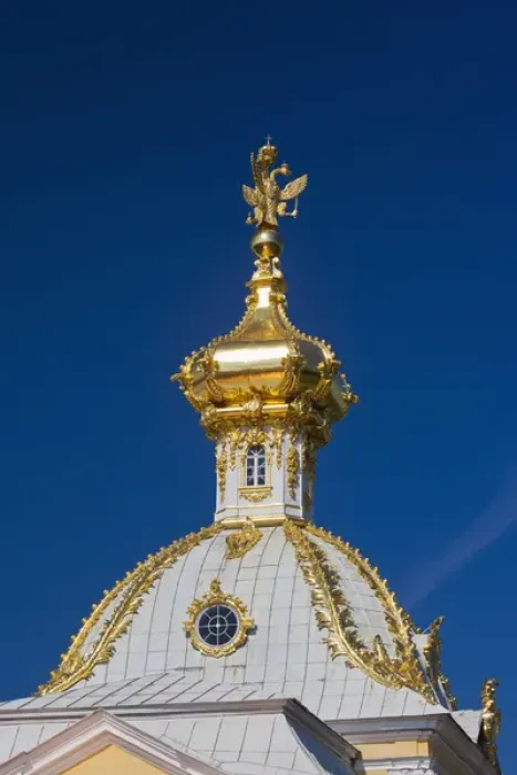 Framed Print : Russia, Saint Petersburg, Peterhof, Grand Palace Framed Print : Russia, Saint Petersburg, Peterhof, Grand Palace