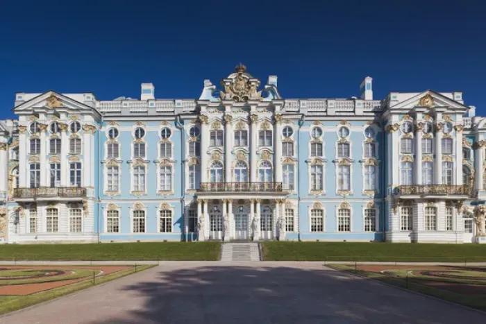 Framed Print : Russia, Saint Petersburg, Pushkin-Tsarskoye Selo, Catherine Palace