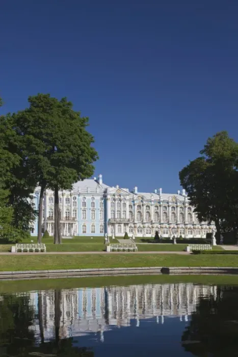 Framed Print : Russia, Saint Petersburg, Pushkin-Tsarskoye Selo, Catherine Palace