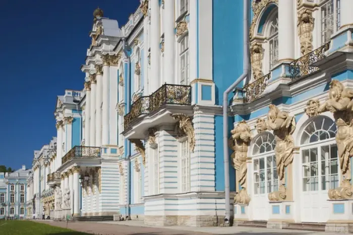 Framed Print : Russia, Saint Petersburg, Pushkin-Tsarskoye Selo, Catherine Palace