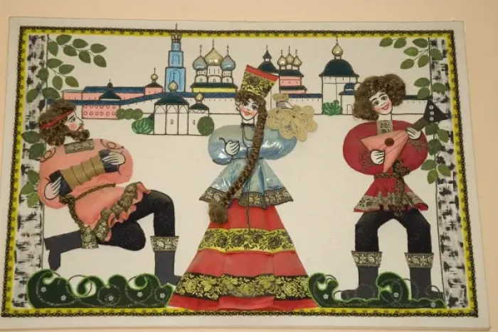 Framed Print : Russia. Sergiev Posad. Folk art Framed Print : Russia. Sergiev Posad. Folk art
