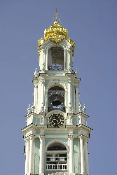 Russia. Sergiev Posad. Trinity Cathedral. Bell tower