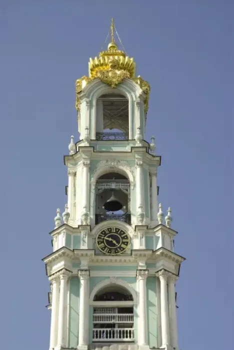 Framed Print : Russia. Sergiev Posad. Trinity Cathedral. Bell tower Framed Print : Russia. Sergiev Posad. Trinity Cathedral. Bell tower