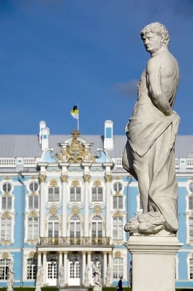 Russia, St. Petersburg, Catherines Palace (aka Bolshoi Yekaterinsky Dvorets)
