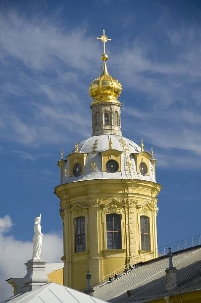 Russia, St. Petersburg, Hare Island, Peter and Paul Fortress, SS Peter & Paul Cathedral