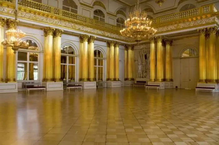 Framed Print : Russia, St. Petersburg, The Hermitage (aka Winter Palace). The Armorial Hall. (RF)