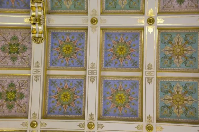 Framed Print : Russia, St. Petersburg, The Hermitage (aka Winter Palace). The Tent-Roofed Hall