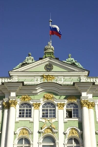 Russia. St Petersburg. Winter Palace. Hermitage Museum