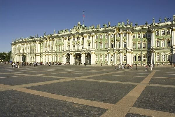Russia. St Petersburg. Winter Palace. Hermitage Museum