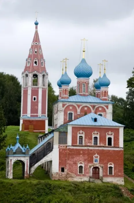 Framed Print : Russia, Views along the Volga River between Yaroslavl & Goritzy. Historic town of Framed Print : Russia, Views along the Volga River between Yaroslavl & Goritzy. Historic town of