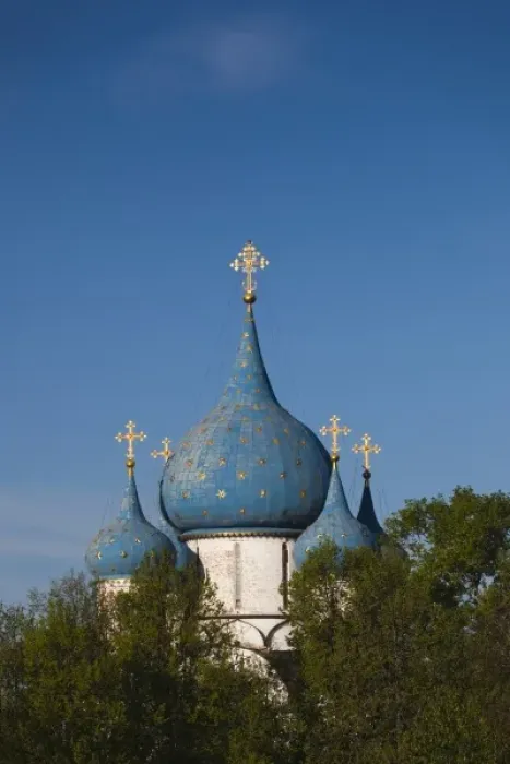 Framed Print : Russia, Vladimir Oblast, Golden Ring, Suzdal, Suzdal Kremlin, Nativity of the Virgin