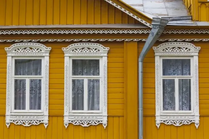 Framed Print : Russia, Vladimir Oblast, Golden Ring, Suzdal, traditional Russian buildings, window Framed Print : Russia, Vladimir Oblast, Golden Ring, Suzdal, traditional Russian buildings, window
