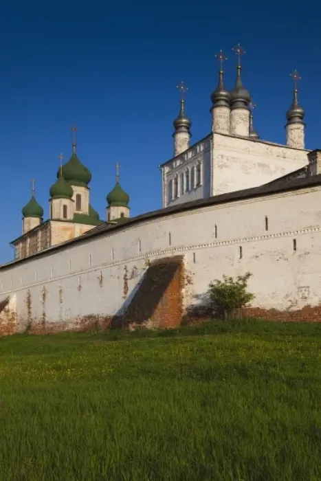 Framed Print : Russia, Yaroslavl Oblast, Golden Ring, Pereslavl-Zalessky, Goritzky Monastery, outer walls Framed Print : Russia, Yaroslavl Oblast, Golden Ring, Pereslavl-Zalessky, Goritzky Monastery, outer walls