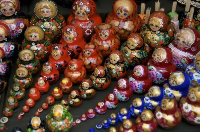 Framed Print : Russia, Yaroslavl, Uglich, Matryoshka dolls, RESTRICTED: Not available for use by Framed Print : Russia, Yaroslavl, Uglich, Matryoshka dolls, RESTRICTED: Not available for use by