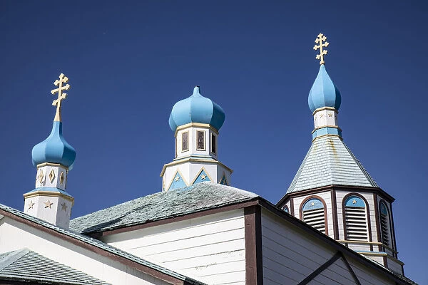 Russian Church, Holy Assumption or the Virgin Mary, Kenai Peninsula, Alaska