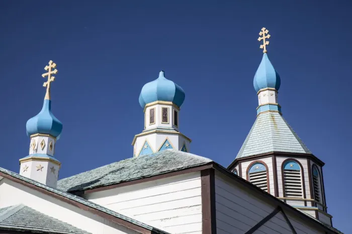 Framed Print : Russian Church, Holy Assumption or the Virgin Mary, Kenai Peninsula, Alaska Framed Print : Russian Church, Holy Assumption or the Virgin Mary, Kenai Peninsula, Alaska