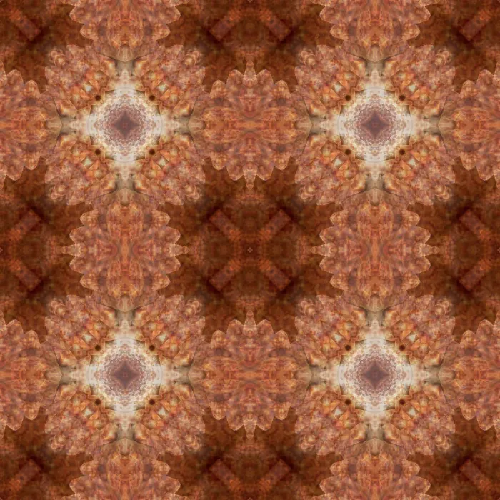 Framed Print : Rusted metal kaleidoscope abstract Framed Print : Rusted metal kaleidoscope abstract