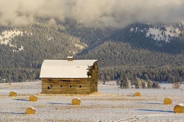 Rustic barn and
