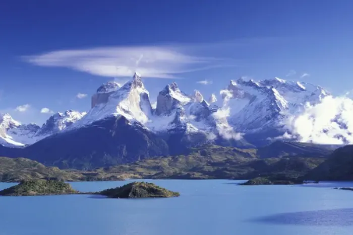Framed Print : SA, Chile, Patagonia, Torres Del Paine National Park, Cuernos del Paine Framed Print : SA, Chile, Patagonia, Torres Del Paine National Park, Cuernos del Paine