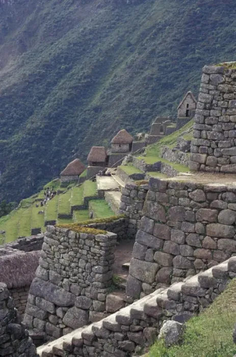 Framed Print : SA, Peru, Machu Picchu Stone walls and terraces of Incan ruins high in Andes Mountains Framed Print : SA, Peru, Machu Picchu Stone walls and terraces of Incan ruins high in Andes Mountains