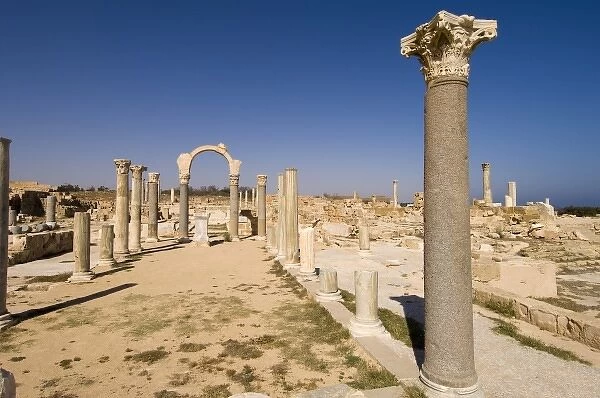 Sabratha Roman site, Tripolitania, Libya