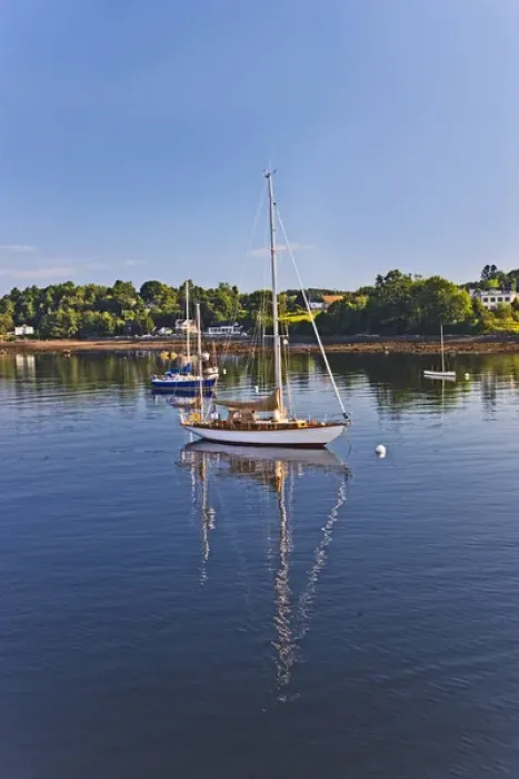 Framed Print : Sailing into Belfast enjoying the Maine sites Framed Print : Sailing into Belfast enjoying the Maine sites