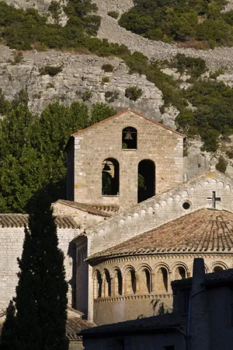 Framed Print : Saint-Guilhem-le-Desert, abbey, Herault, Languedoc, France Framed Print : Saint-Guilhem-le-Desert, abbey, Herault, Languedoc, France